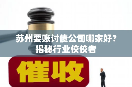 苏州要账讨债公司哪家好？揭秘行业佼佼者