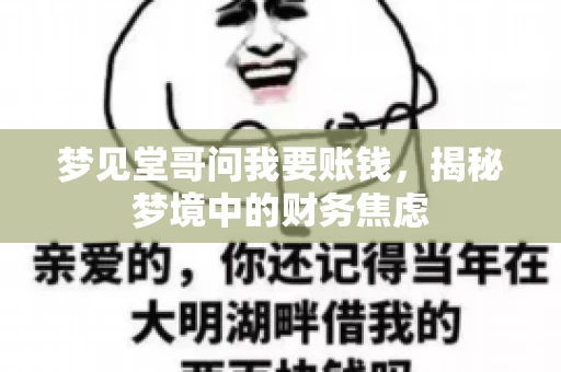 梦见堂哥问我要账钱，揭秘梦境中的财务焦虑