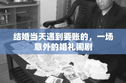 结婚当天遇到要账的，一场意外的婚礼闹剧