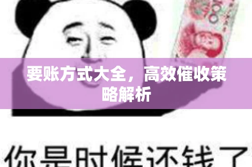 要账方式大全，高效催收策略解析