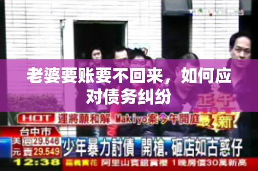 老婆要账要不回来，如何应对债务纠纷